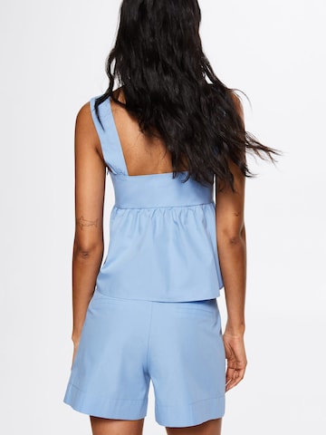 MANGO Top 'MIRI-H' in Blau