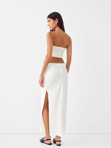 Bershka Skirt in White