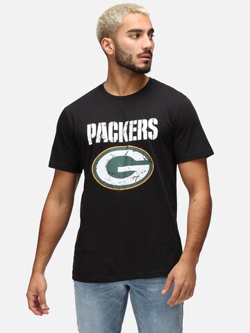 Recovered T-Shirt in Schwarz: Vorderseite