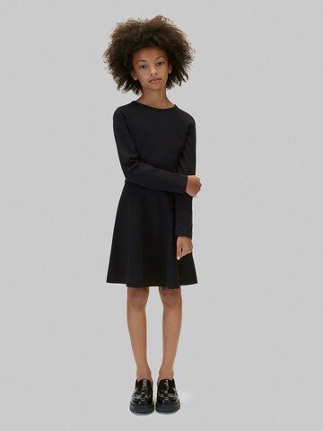Calvin Klein Jeans Regular Kleid 'Punto Milano' in Schwarz