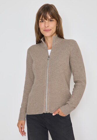 CECIL Strickjacke in Braun: Vorderseite
