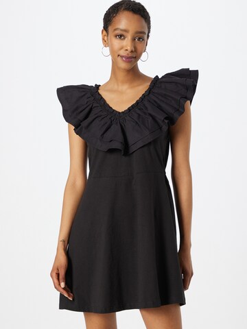 Robe Dorothy Perkins en noir : devant