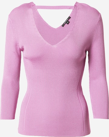 Pull-over COMMA en rose : devant