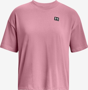 UNDER ARMOUR - Camisa funcionais em rosa: frente