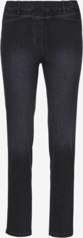 Goldner Jeans 'Louisa' in Schwarz: predná strana