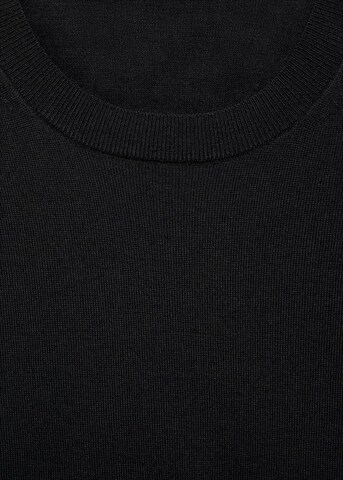 MANGO MAN Pullover 'Willy' in Schwarz
