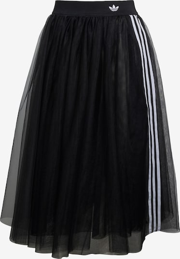 Sijonas 'TULLE' iš ADIDAS ORIGINALS, spalva – juoda / balta, Prekių apžvalga