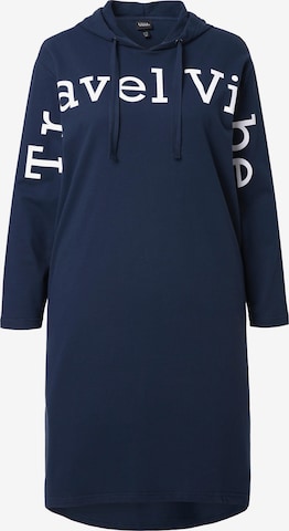 Ulla Popken Dress in Blue: front