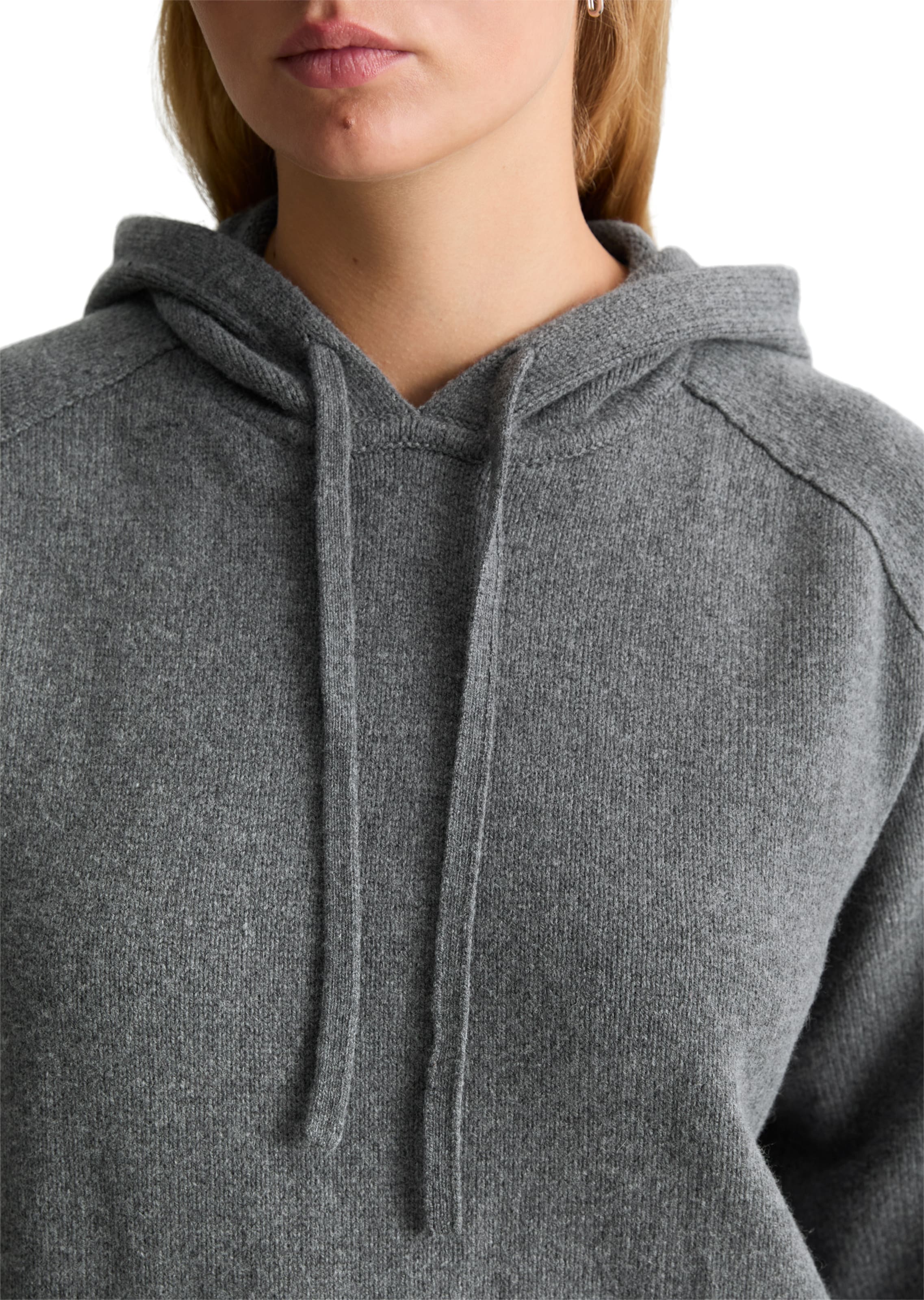 Marc O'Polo DENIM Pullover in Grau: Vorderseite