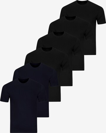 Ragman Undershirt 'Basic' in Blue: front