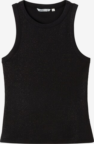 TOM TAILOR DENIM Top in Schwarz: predná strana