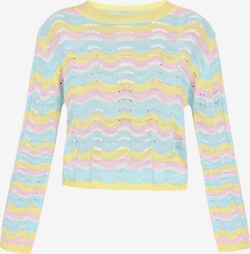 IZIA Pulover | rumena barva: sprednja stran