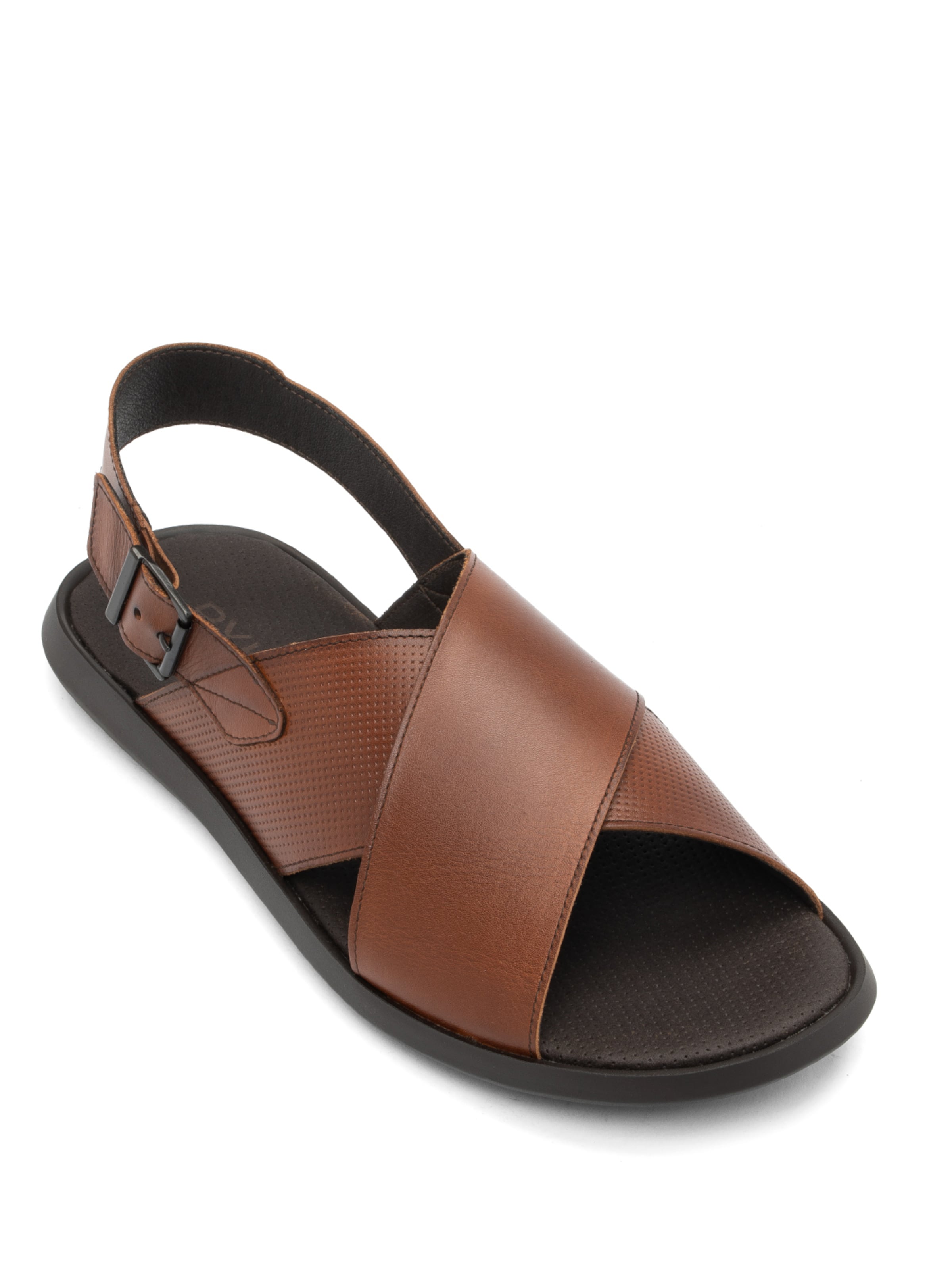 RYŁKO Sandalen in Bruin: voorkant