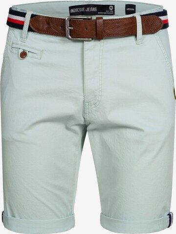 Regular Pantalon chino 'Creel' INDICODE JEANS en bleu : devant