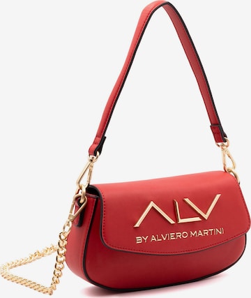 Borsa a spalla di ALV By Alviero Martini in rosso: frontale