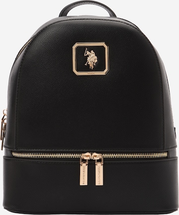 U.S. POLO ASSN. Reppu värissä musta: etupuoli