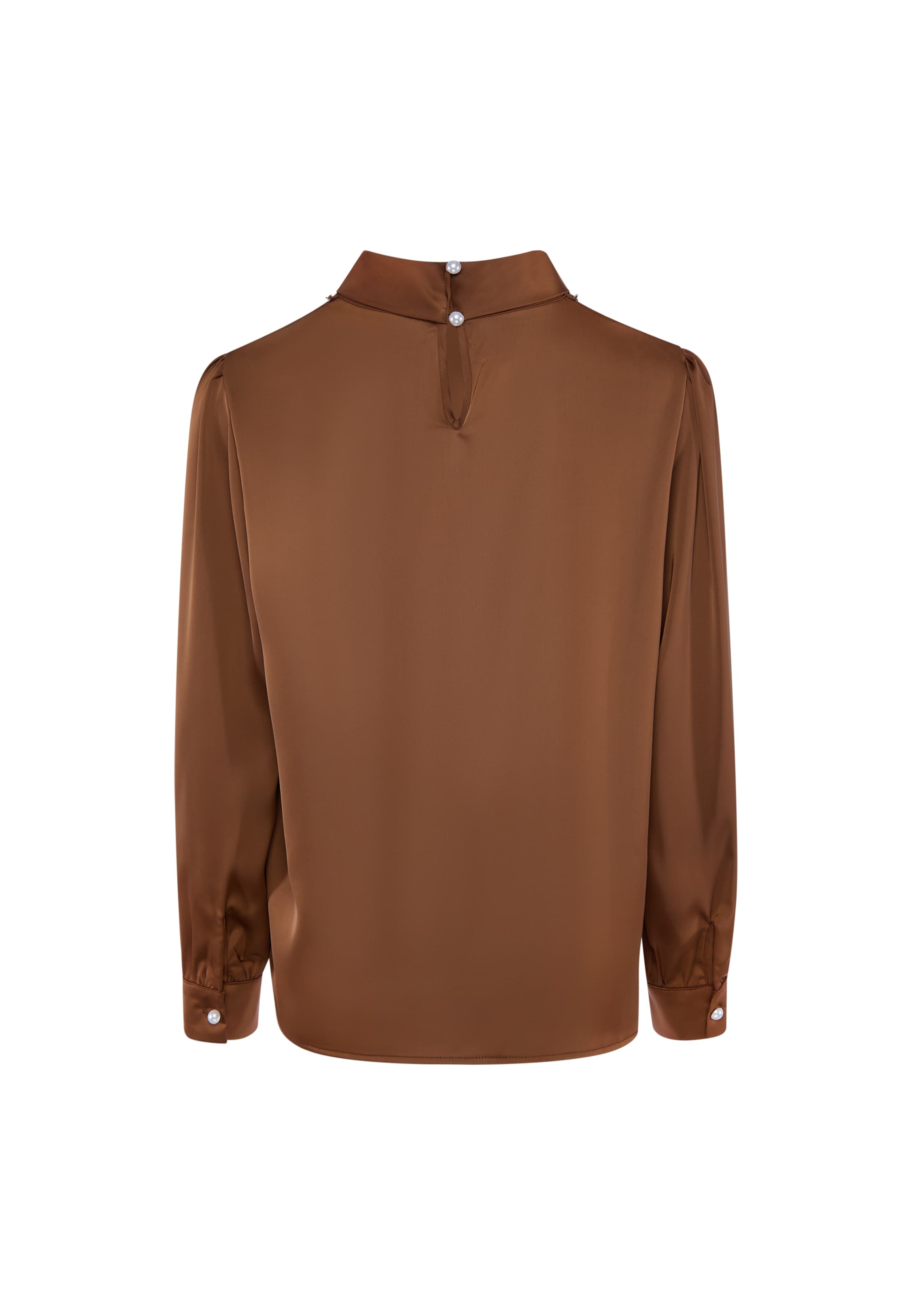 usha BLACK LABEL - Blusa em castanho