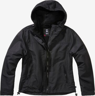 Brandit Between-Season Jacket in Black: front