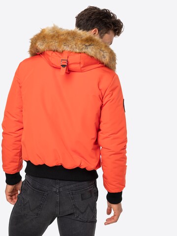 Superdry Välikausitakki 'Everest' värissä oranssi