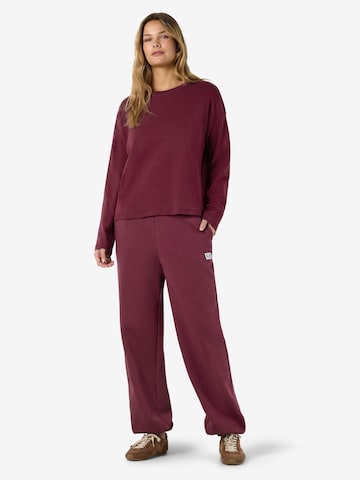 Loosefit Pantalon 'NMVilla' Noisy may en rouge : devant