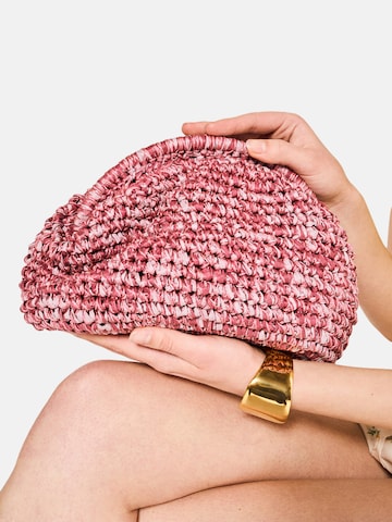 Pochette 'RAFIAMIX' NALì en rose