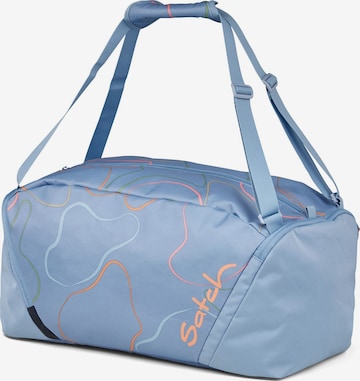 Sac de sport Satch en bleu : devant