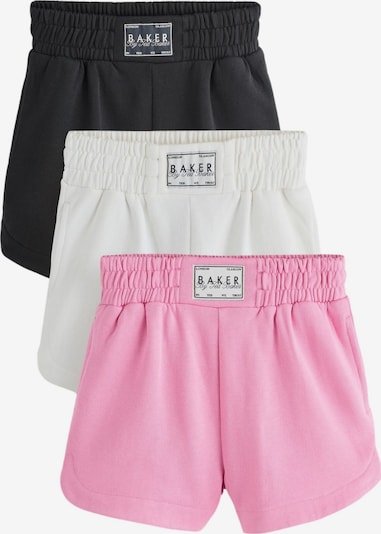 Baker by Ted Baker Housut värissä vaalea pinkki / musta / valkoinen, Tuotenäkymä