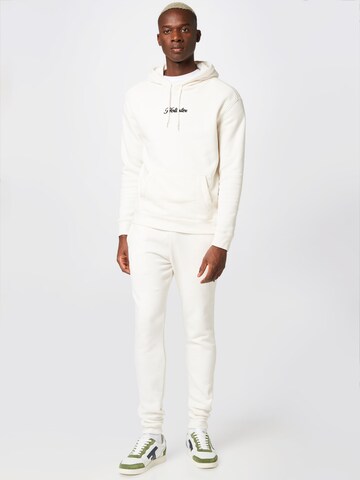 HOLLISTER Sweat suit in Beige: front