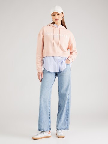 Skinny Bluză de molton 'CALIFORNIA' de la AÉROPOSTALE pe roz