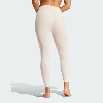 ADIDAS PERFORMANCE Skinny Sports trousers in Pink