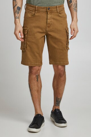 11 Project Regular Pants 'Lijan' in Brown: front
