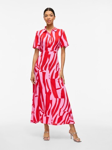 VILA Shirt dress in Red: front