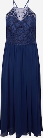 My Mascara Curves Evening Dress in Blue: front