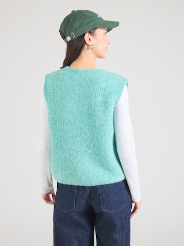 AMERICAN VINTAGEKardigan bez rukava 'EAST' - zelena boja