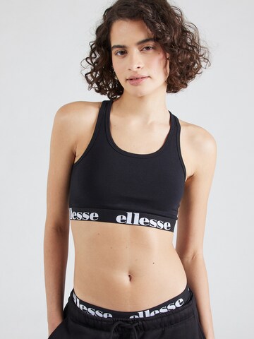 ELLESSE Bustier Nedrček 'Molia' | črna barva: sprednja stran