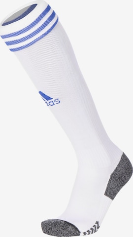 ADIDAS PERFORMANCE Soccer Socks 'Adi Sock 21' in White: front