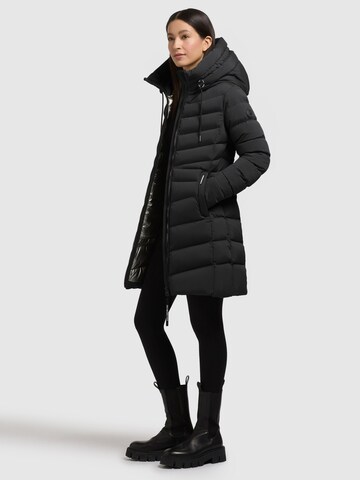 Manteau d’hiver 'Tuhani5' khujo en noir