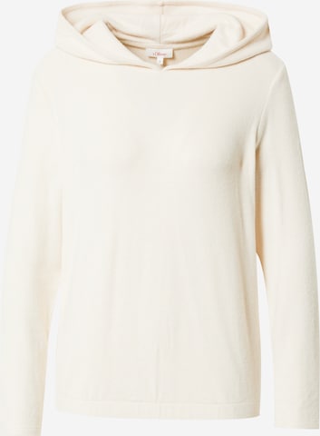 s.Oliver Sweater in Beige: front