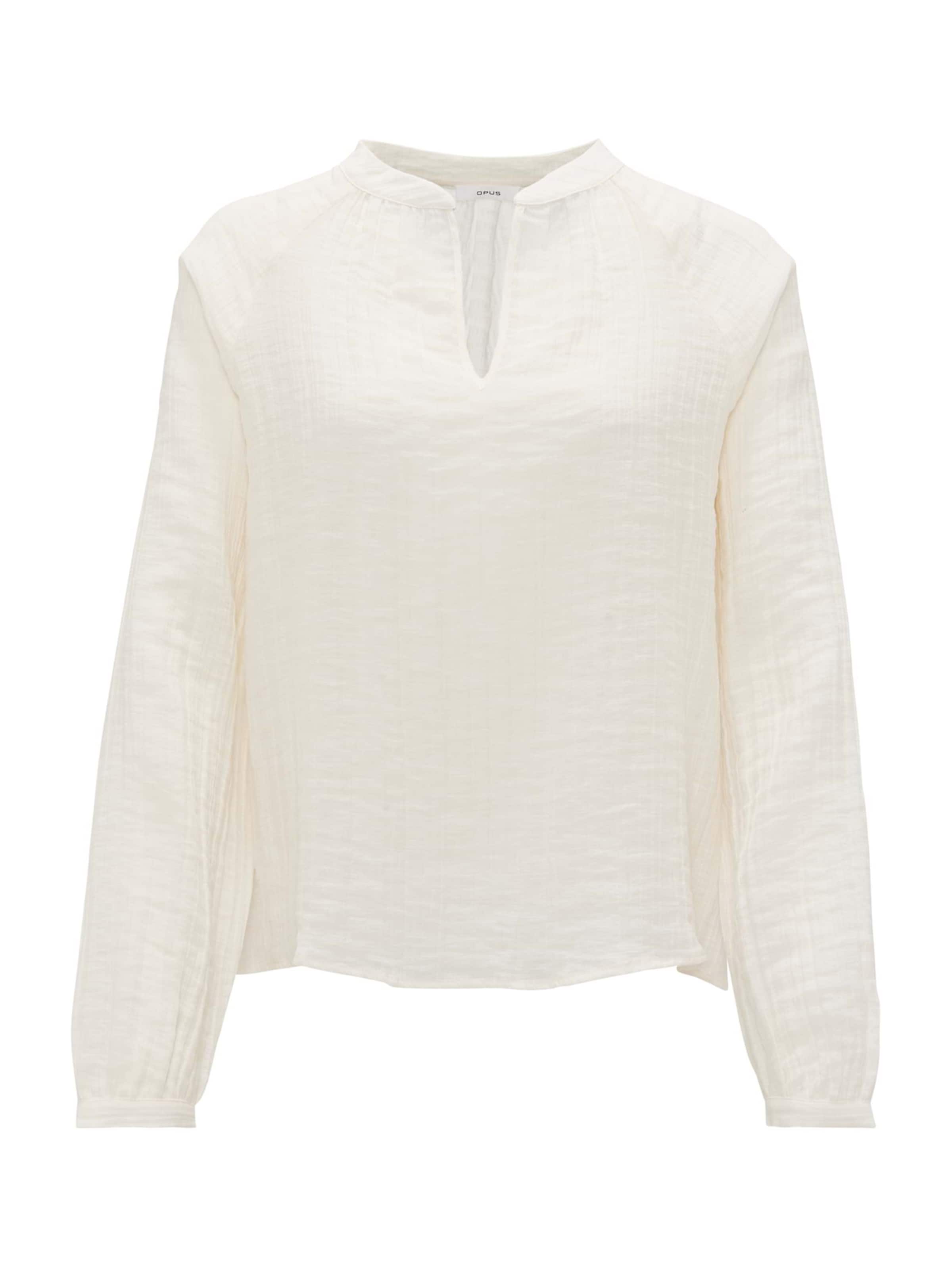 OPUS Blúzka 'Ferlina' - Biela: predná strana
