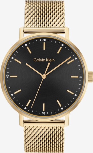 Calvin Klein Uhr in gold / schwarz, Produktansicht