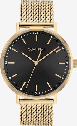 Orologio analogico di Calvin Klein in oro: frontale