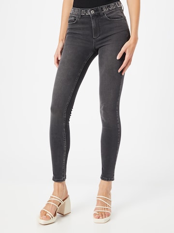 Liu Jo - Skinny Calças de ganga 'DIVINE' em preto: frente