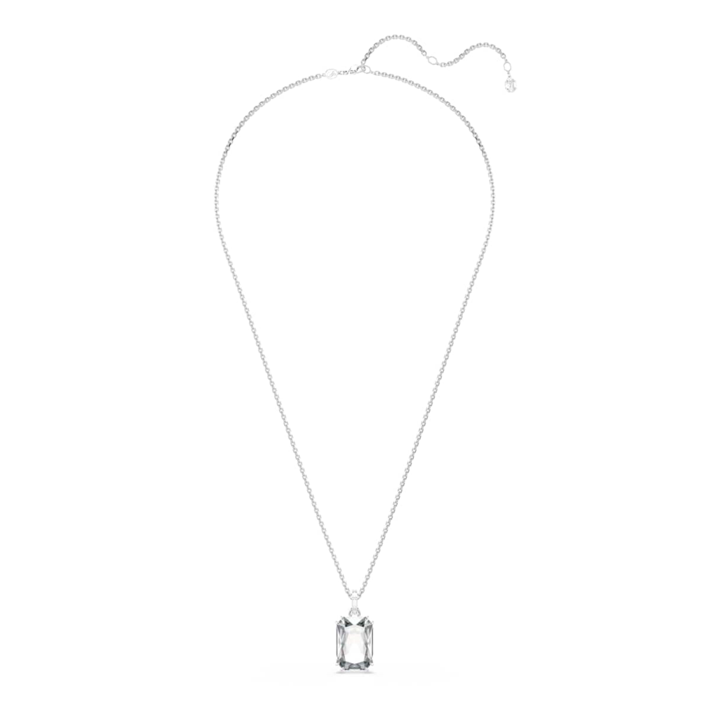 Swarovski Necklace in Transparent: front