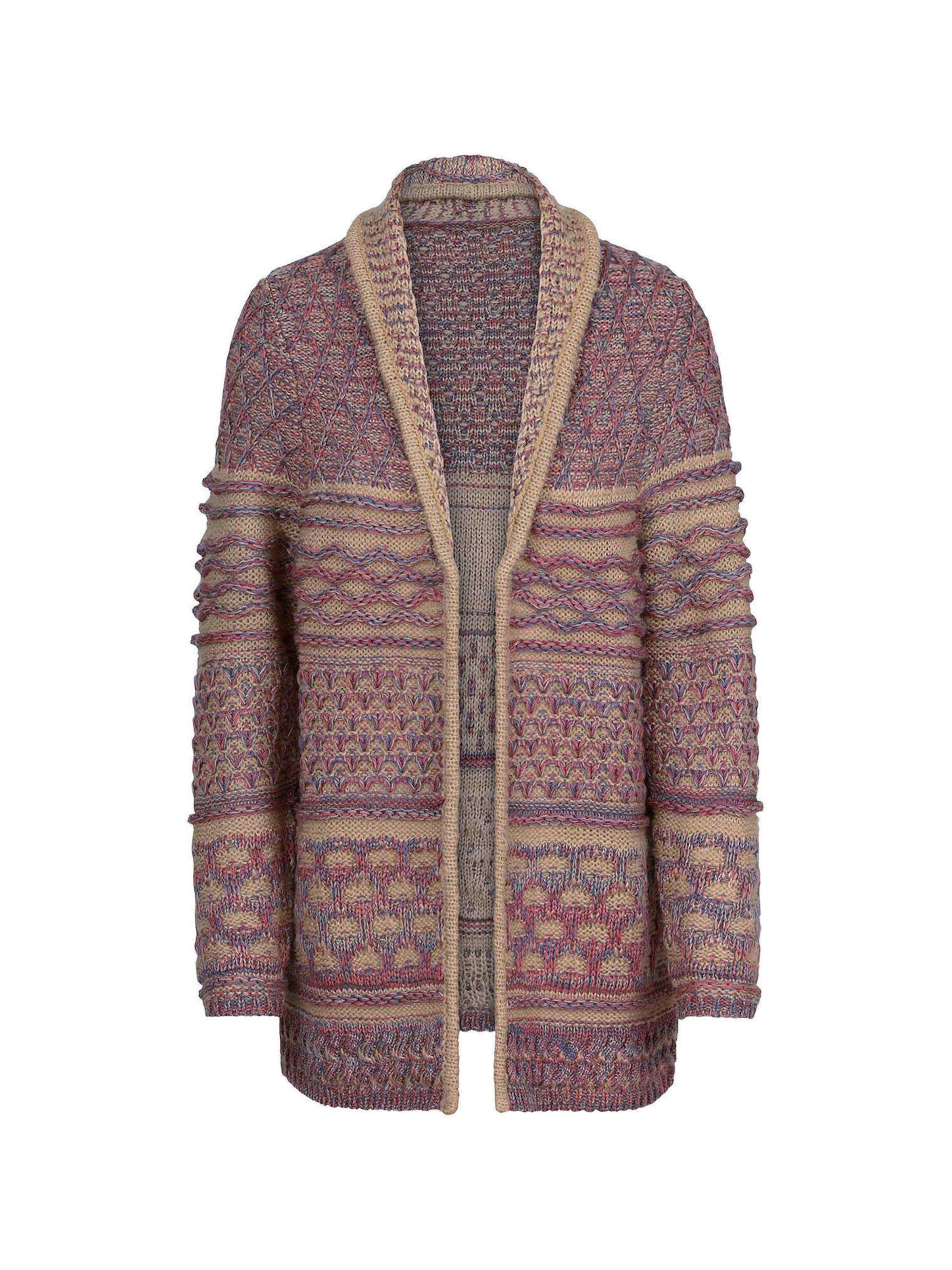Cardigan Goldner en violet : devant