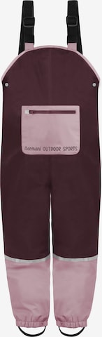 normani Regular Athletic Pants 'Waller' in Pink: front