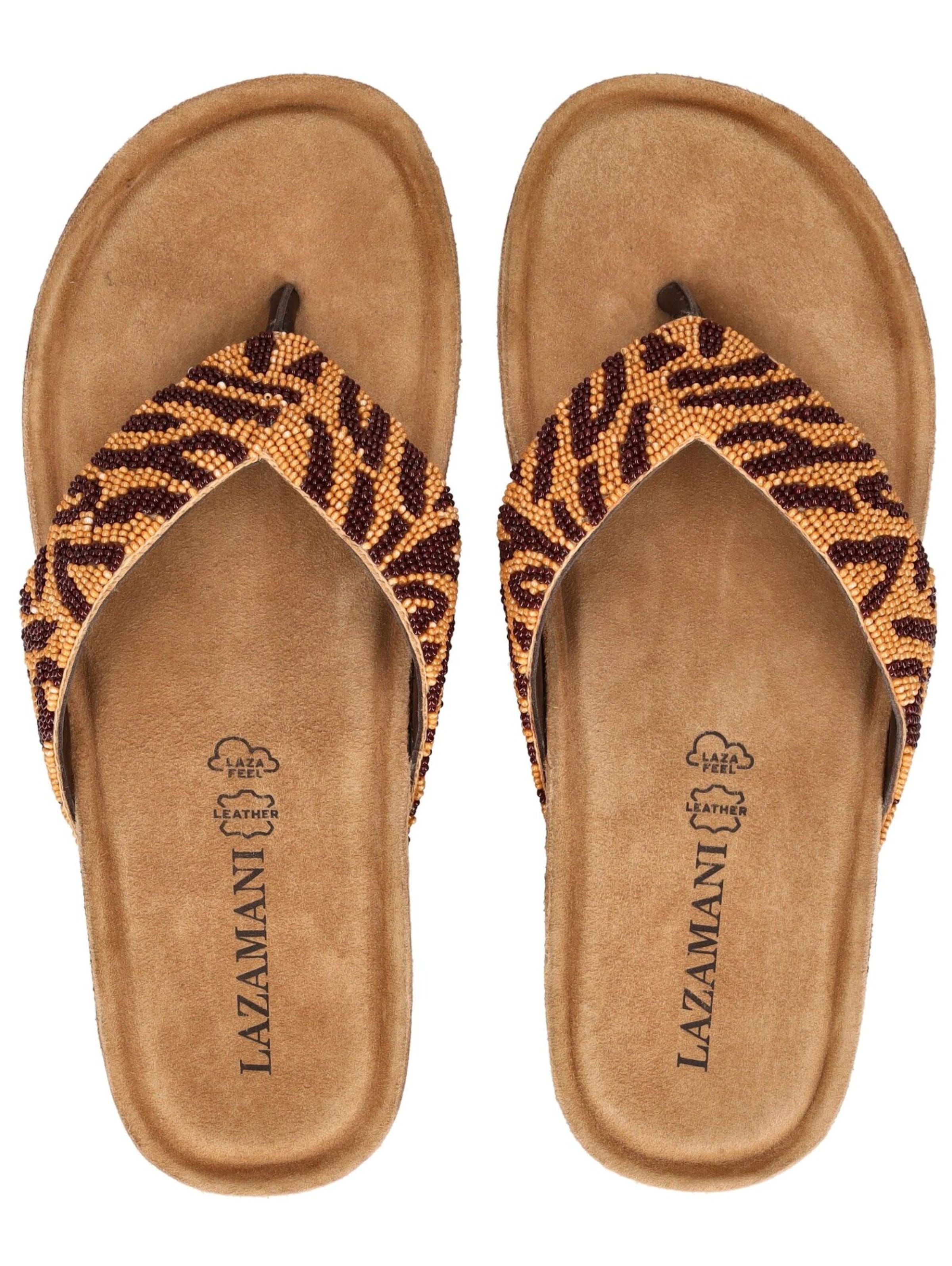 LAZAMANI Mule in Brown