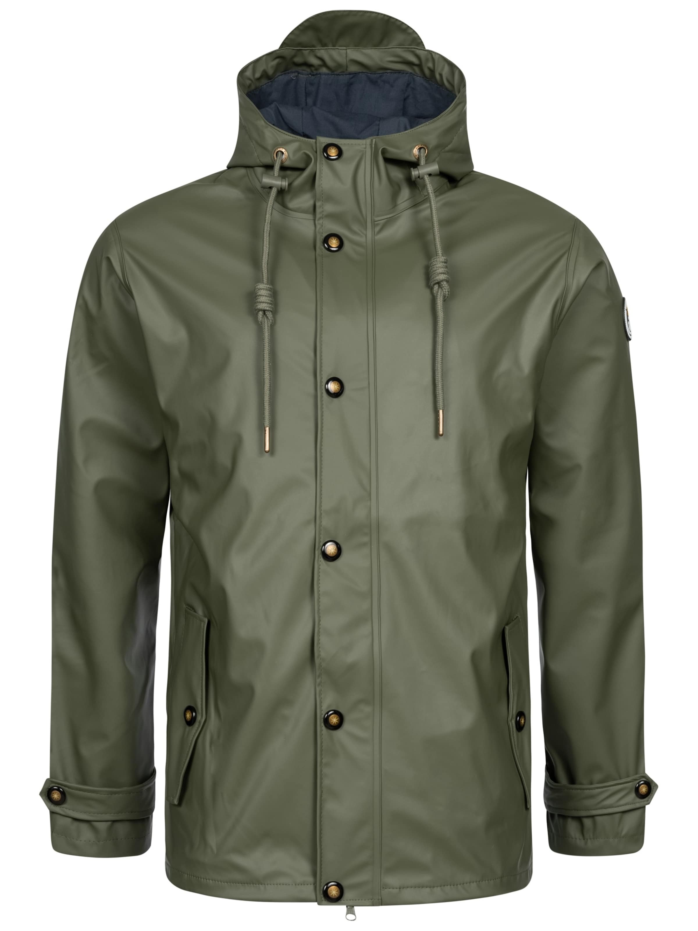 deproc Funktionsjacke 'Friesennerz GANDER MEN'‌‌‌‌‌‌‌‌‌‌ in Grün