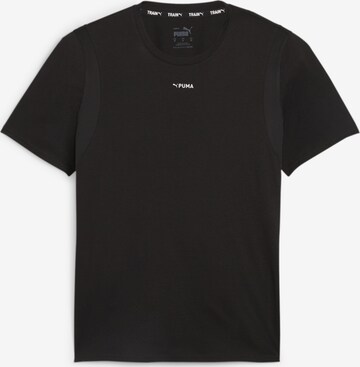 T-Shirt fonctionnel PUMA en noir : devant