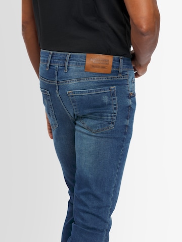 Alessandro Salvarini Regular Jeans in Blue