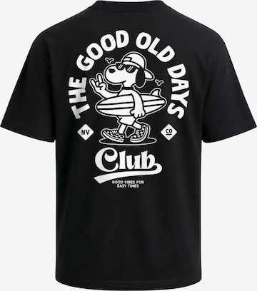 Neverless Shirt 'Good old Days' in Schwarz: Vorderseite